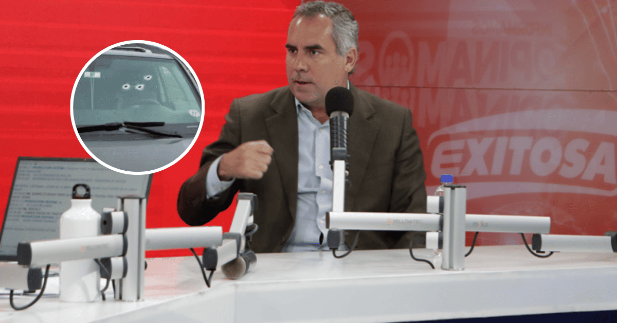 Rafael Belaunde Llosa tras atentado: atribuye el suceso a la inseguridad creciente