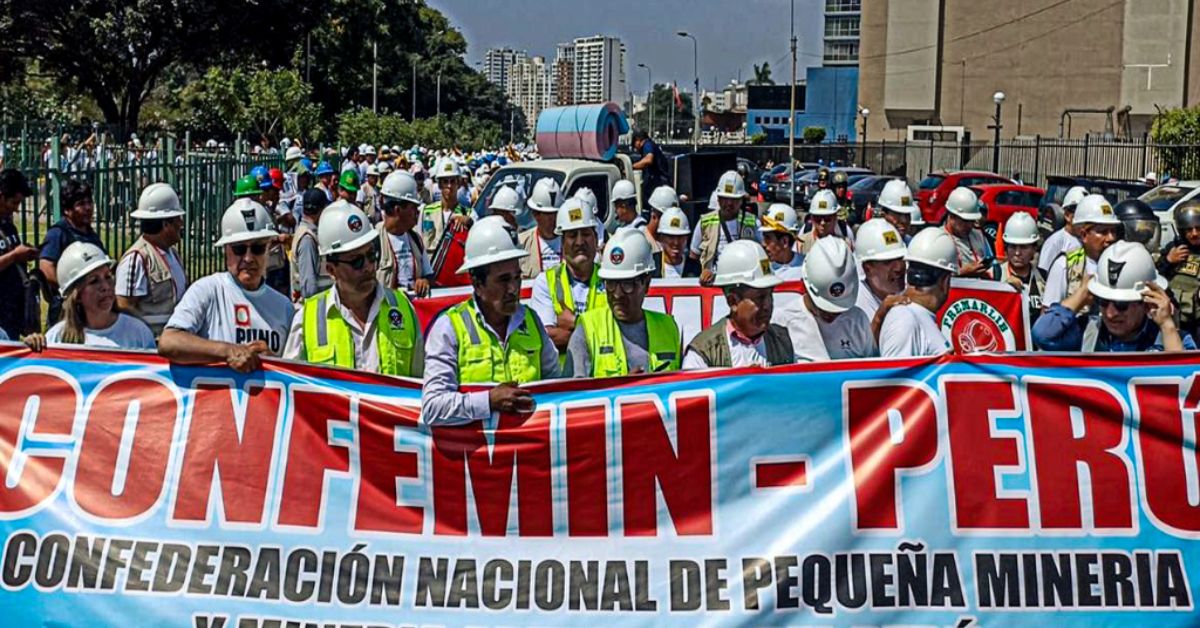 Confemin critica la extensión de un año del Reinfo, advierte que no beneficiará a Gobierno ni Congreso