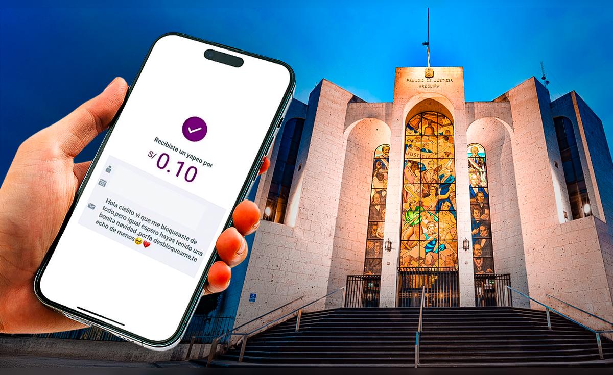 Hombre condenado en Arequipa por acosar a su expareja vía Yape