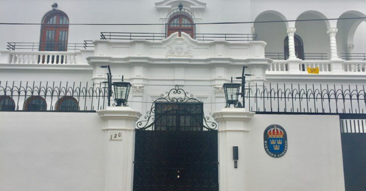 Suecia reabrirá su embajada en Lima en 2026 tras 170 años de relaciones con Perú
