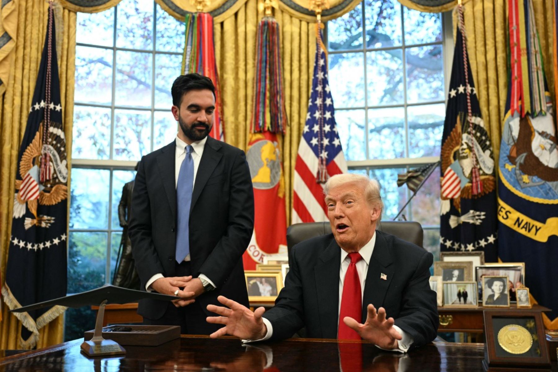 Trump denuncia a Europa en decadencia y se muestra a favor de elecciones en Ucrania