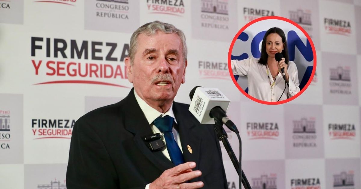 Fernando Rospigliosi felicitó a María Corina Machado por su Premio Nobel de la Paz