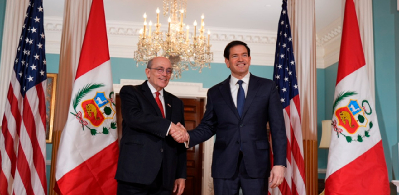 Canciller Hugo de Zela confirma visita de Marco Rubio a Perú en primer trimestre de 2026