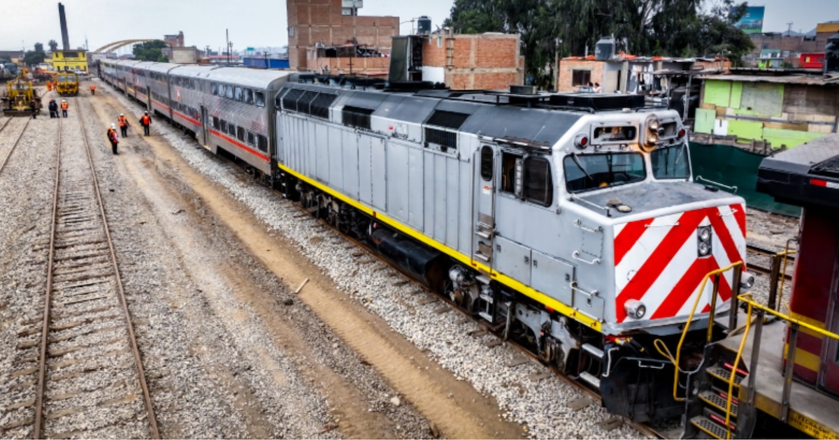 Primera marcha sin pasajeros en tren Lima-Chosica inicia hoy en el Parque de la Muralla