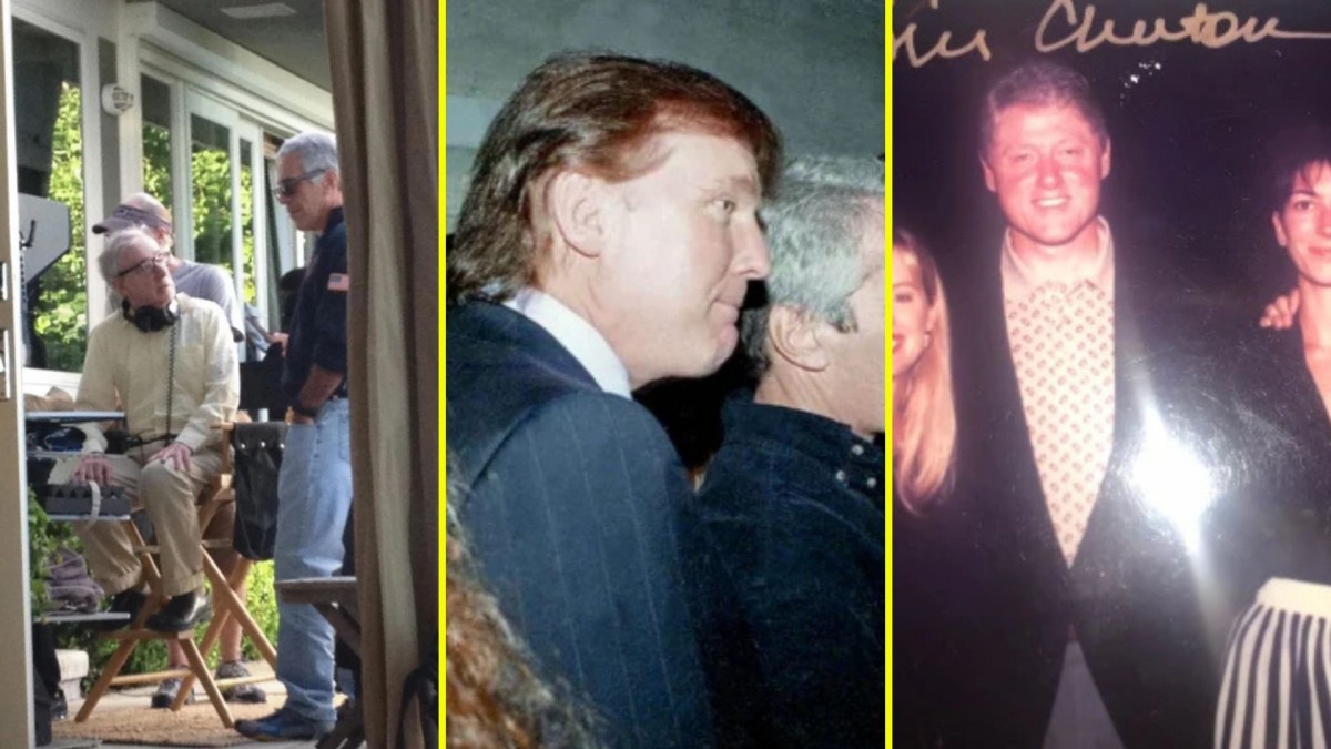 Publican nuevas fotografías de Jeffrey Epstein que muestran a Trump, Clinton, Gates y Woody Allen