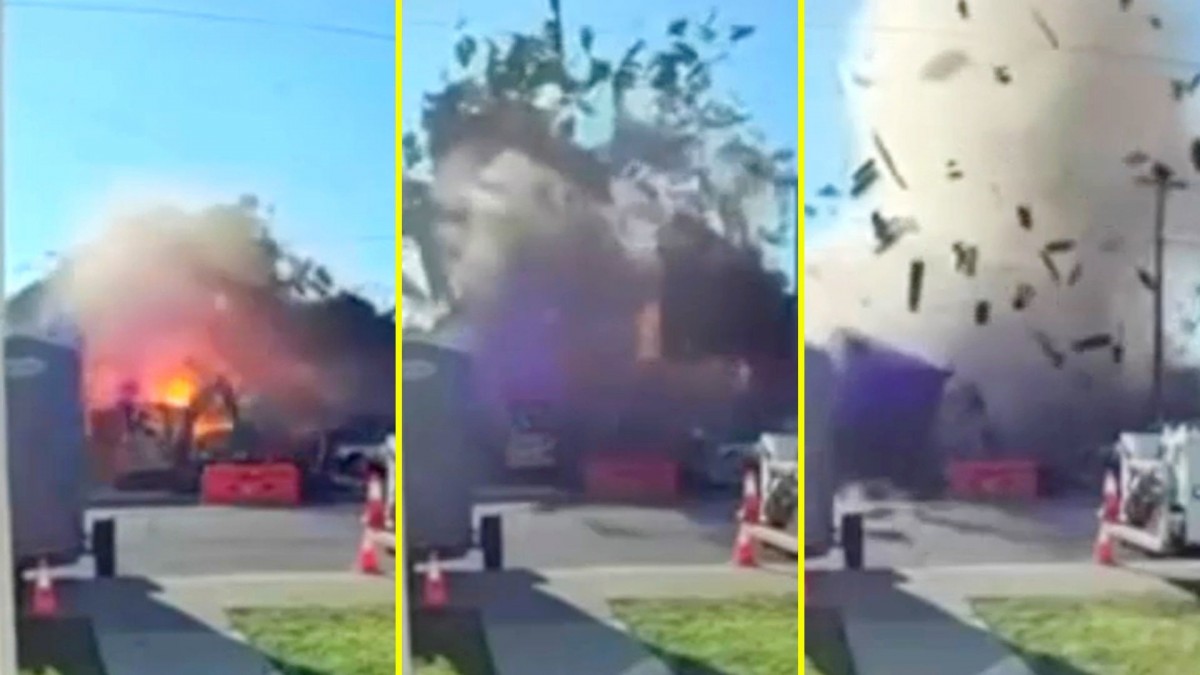 Video registra explosión en una vivienda en California por fuga de gas, dejando seis heridos